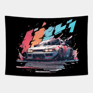 JDM Drift Car Tapestry