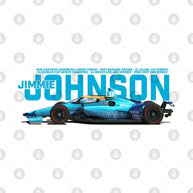 Jimmie Johnson 2022 (light blue) by Sway Bar Designs