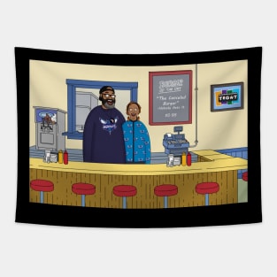 TBGWT Burgers Tapestry