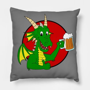 Drink 'n Dragons Pillow