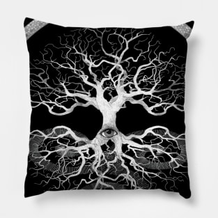 Ouroboros Tree of LIfe Pillow