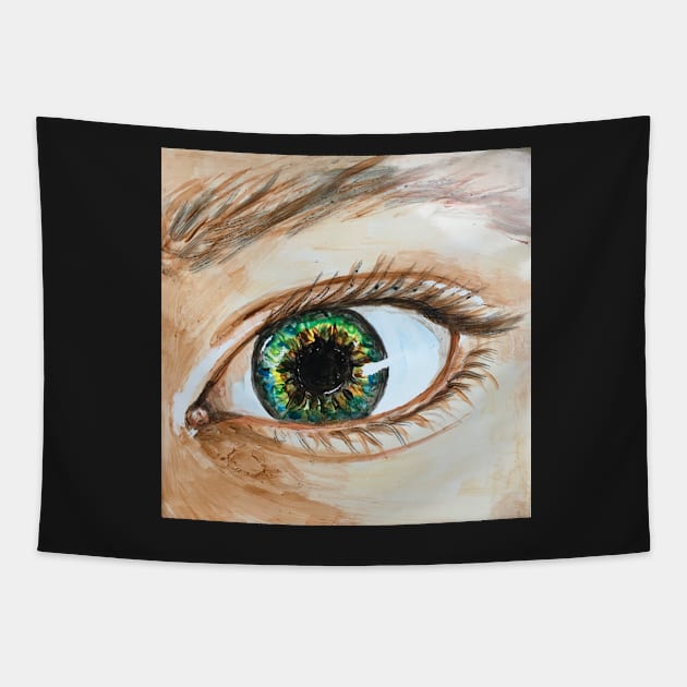 Watchful Eye Tapestry by archiesgirl