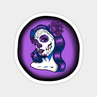 Sugar Skull Woman Magnet