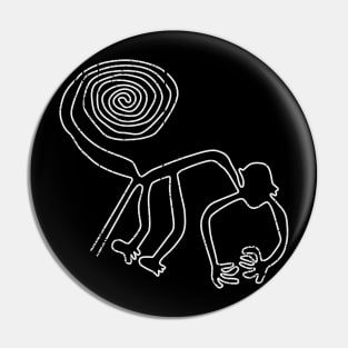 Nazca Monkey Pin