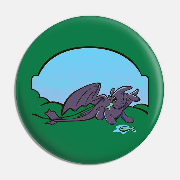 Night Flight Pin by charleighkat