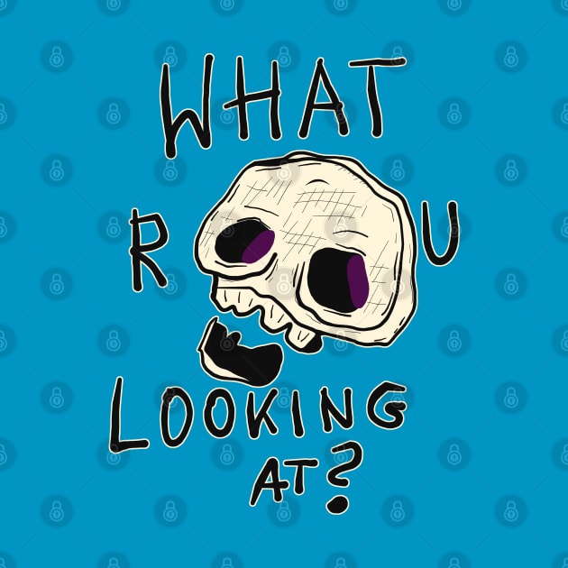 Funny Rude Skull by ManoTakako