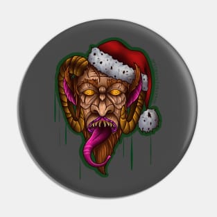 Krampus Claus Pin