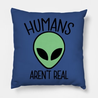 Humans Aren't Real 2 Pillow