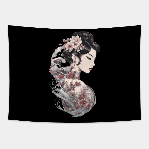 Feminine Energy Tapestry by animegirlnft