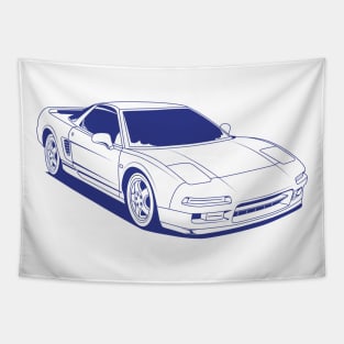 Legendary jdm blue print nsx Tapestry