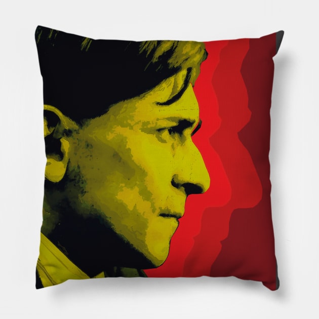 José Carlos Mariátegui – Peruvian El Amauta Pillow by Exile Kings 