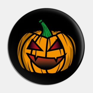 spooky Halloween Pumpkin Pin