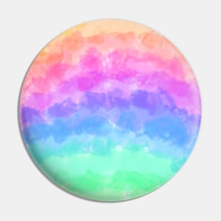 Rainbow Watercolor Background Pin