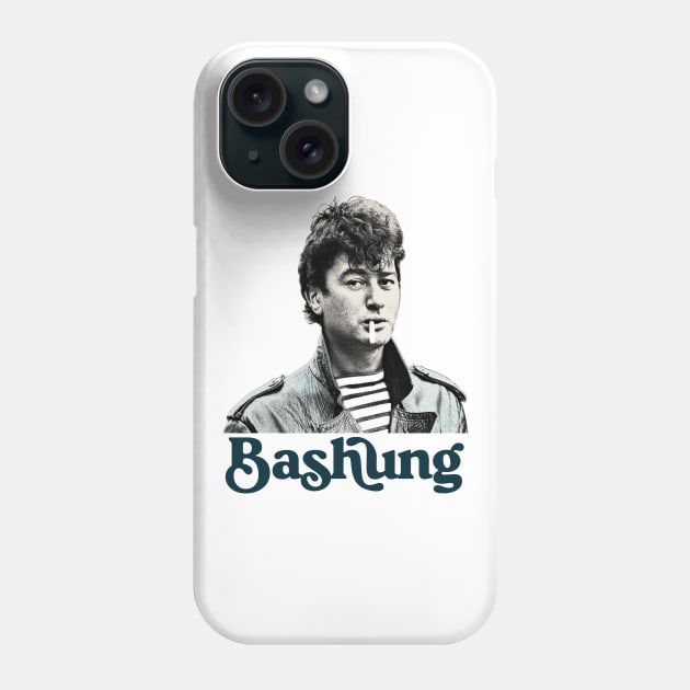 Alain Bashung // Francophile Design Phone Case by DankFutura