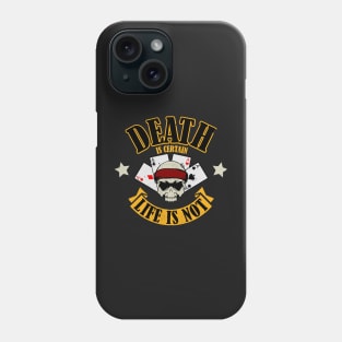 Special Forces - Death Is Certain Life Is Not (distressed) Phone Case