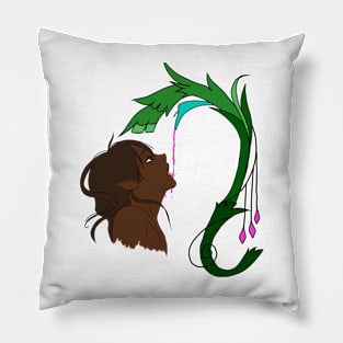 Copy of Elf drinking from a flower Pillow