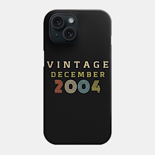 Vintage December 2004 Phone Case