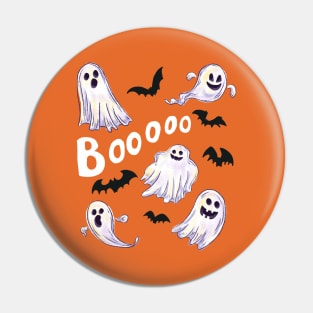 Spoopy Ghosts Pin