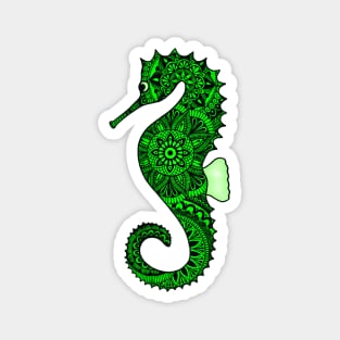 Seahorse (green) Magnet