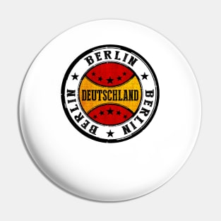 Stamp Of Berlin Pin