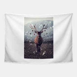 Reindeer Christmas Tapestry