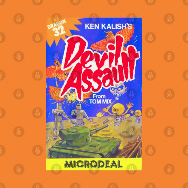 Devil Assault - Cover Art by RetroTrader