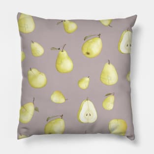 Yellow pear pattern Pillow