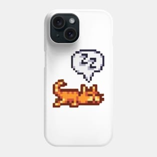 Stardew Valley Sleeping Cat (Sploot) Phone Case