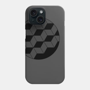 circle of cubes Phone Case