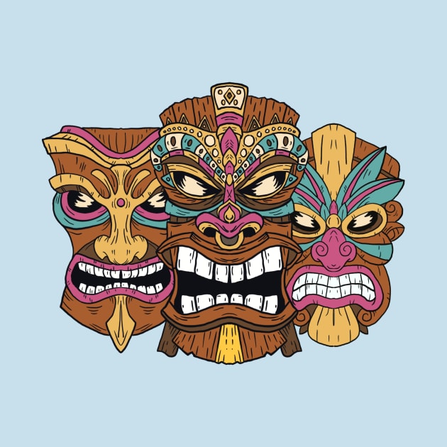 Tiki Masks by TylerMade