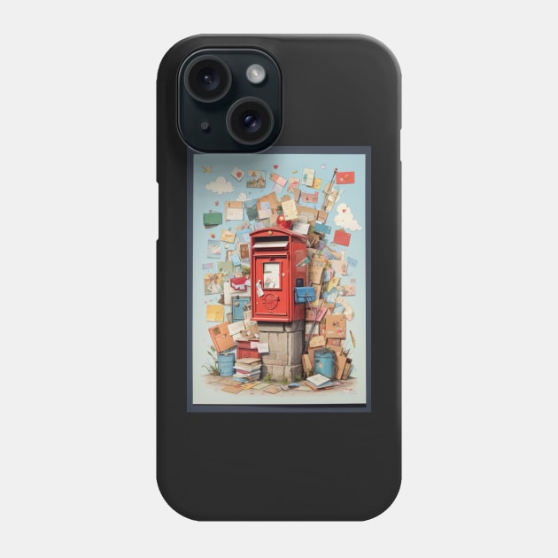 Travel Through Postcards | WPD 2023 Phone Case by DaffodilArts