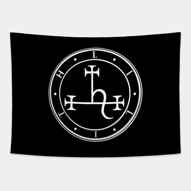 Sigil Lilith Tapestry by OccultOmaStore