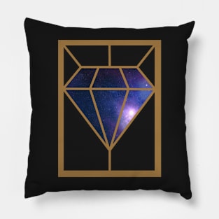 Galactic Diamond Copy Pillow