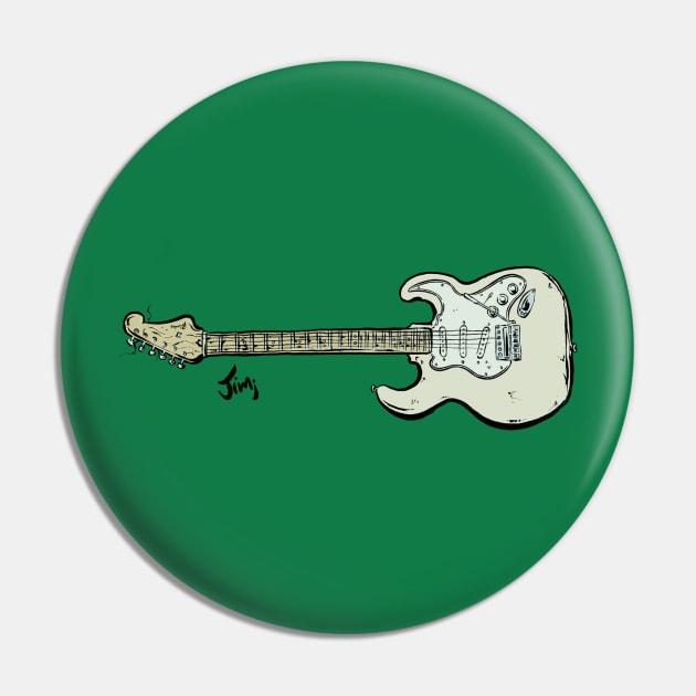 Woodstock Strat Pin by MShannon55