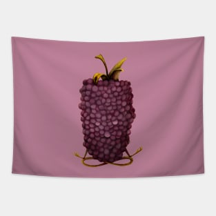 blackberry yoga Tapestry