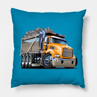 Cartoon truck Pillow