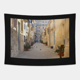 Old Street, Valletta, Malta Tapestry