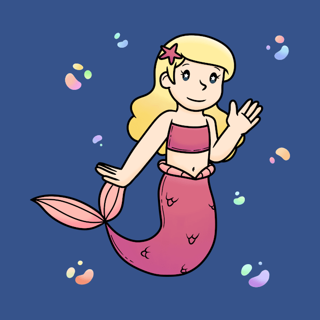 Cute mermaid by KammyBale