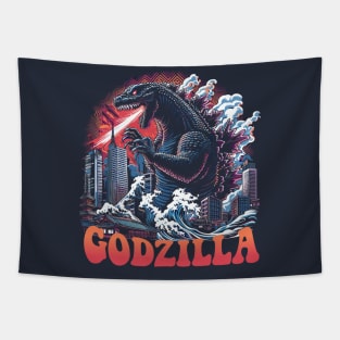 Godzilla King of the Mosters Tapestry