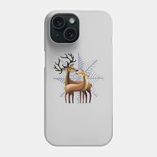 Reindeer Couple Phone Case