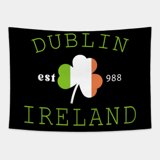 St. Patrick_s Day Dublin Ireland Tapestry