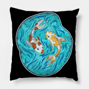 Koi Pond Pillow