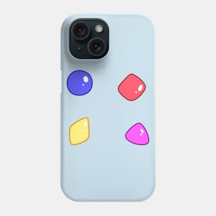 Candy Gum Shapes Phone Case