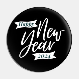 Happy New Year 2024 Pin