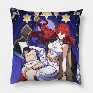 Himeko Revelation Card Honkai Star Rail Pillow