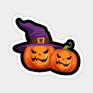 halloween pumpkins Magnet