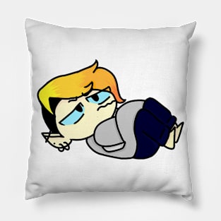 sullen elf Pillow