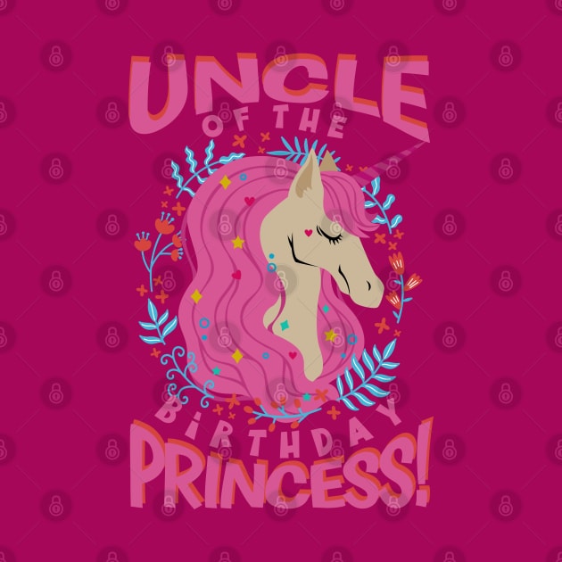 Uncle of the Birthday Princess Unicorn by aneisha