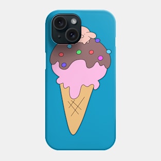 Icecream Cone Pig Phone Case