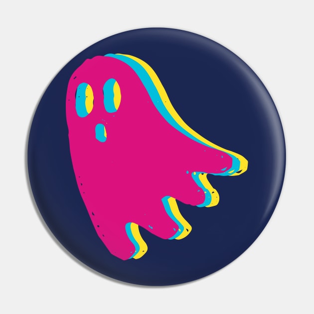 Ghosty Pin by Inkbyte Studios